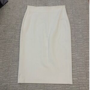 Vince Camuto Cream Pencil Skirt